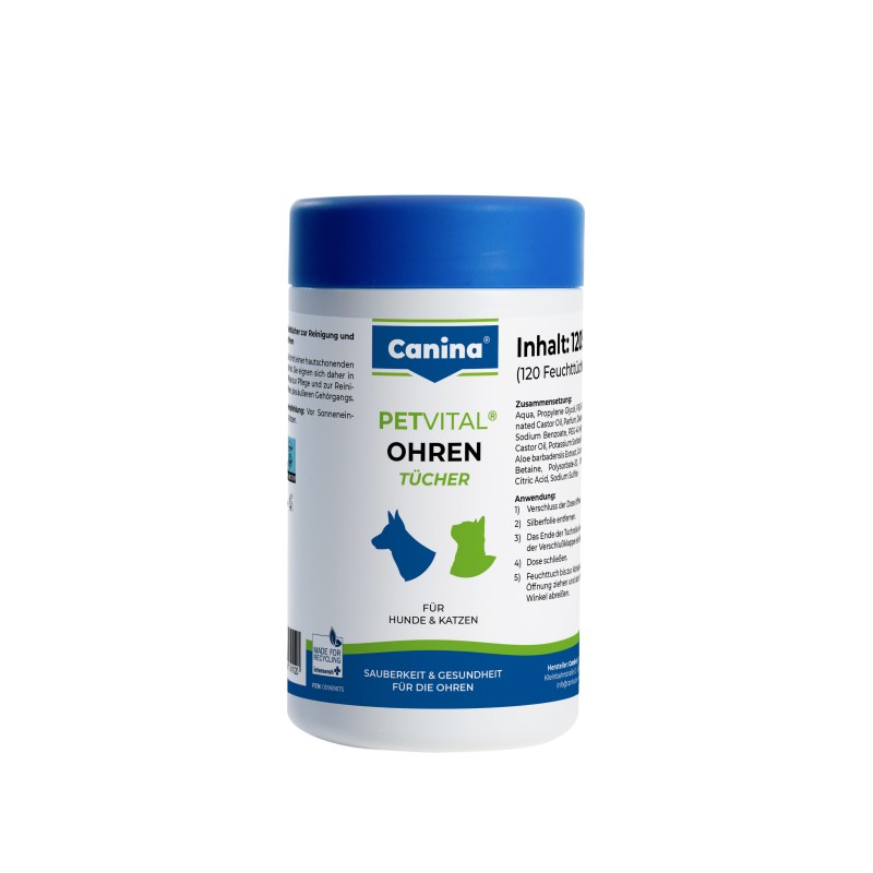 PETVITAL Ohrentücher